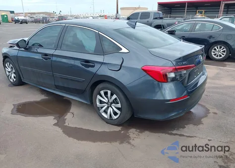 2024 Honda Civic Lx из США, поврежденный, VIN 2HGFE2F26RH521752